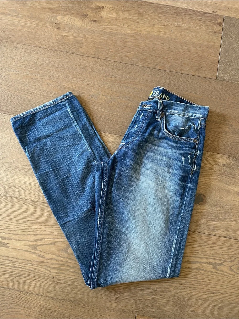 Lucky Brand Men’s Selvedge Jeans 221 Slim Straight Size 31X34